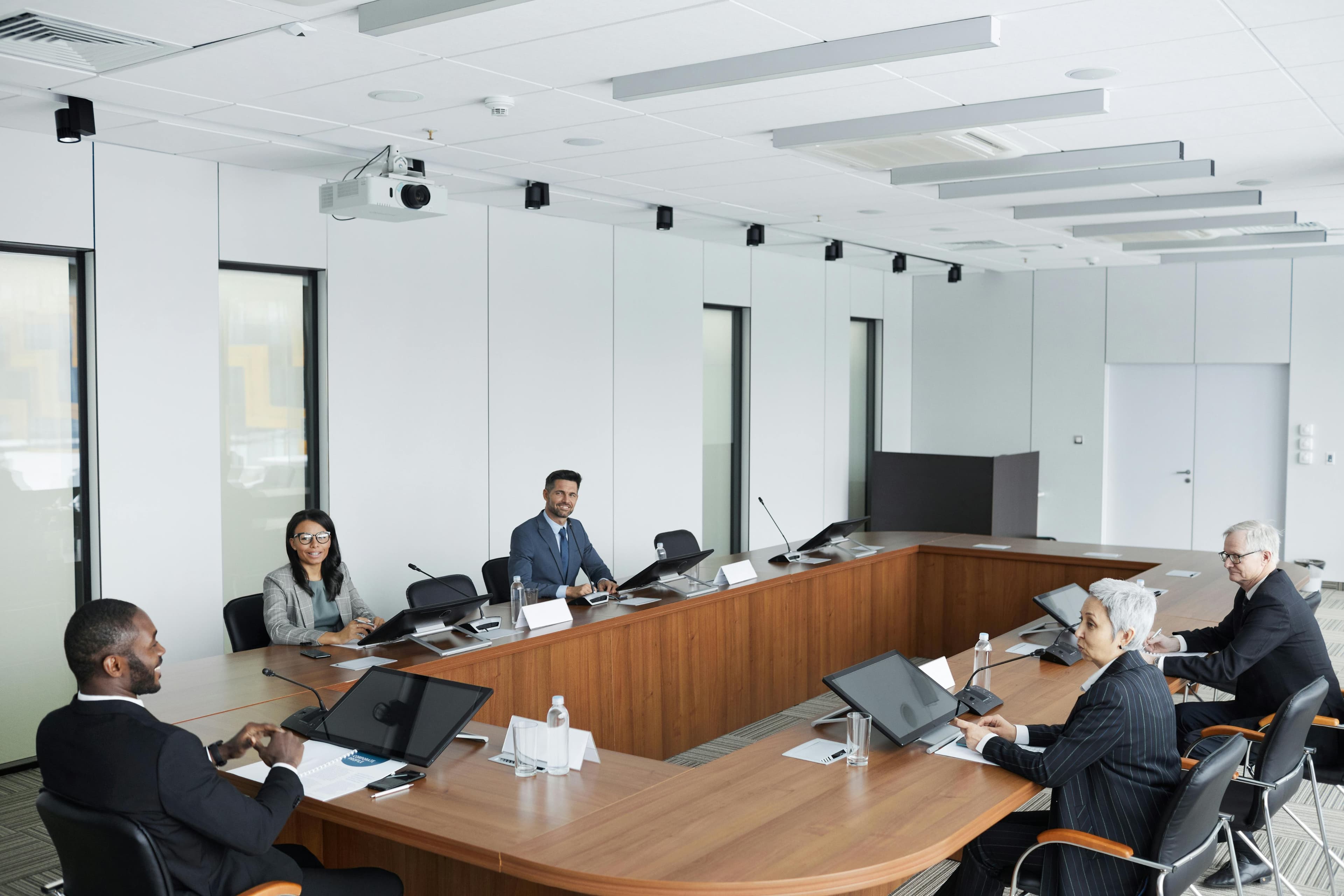 Meeting background