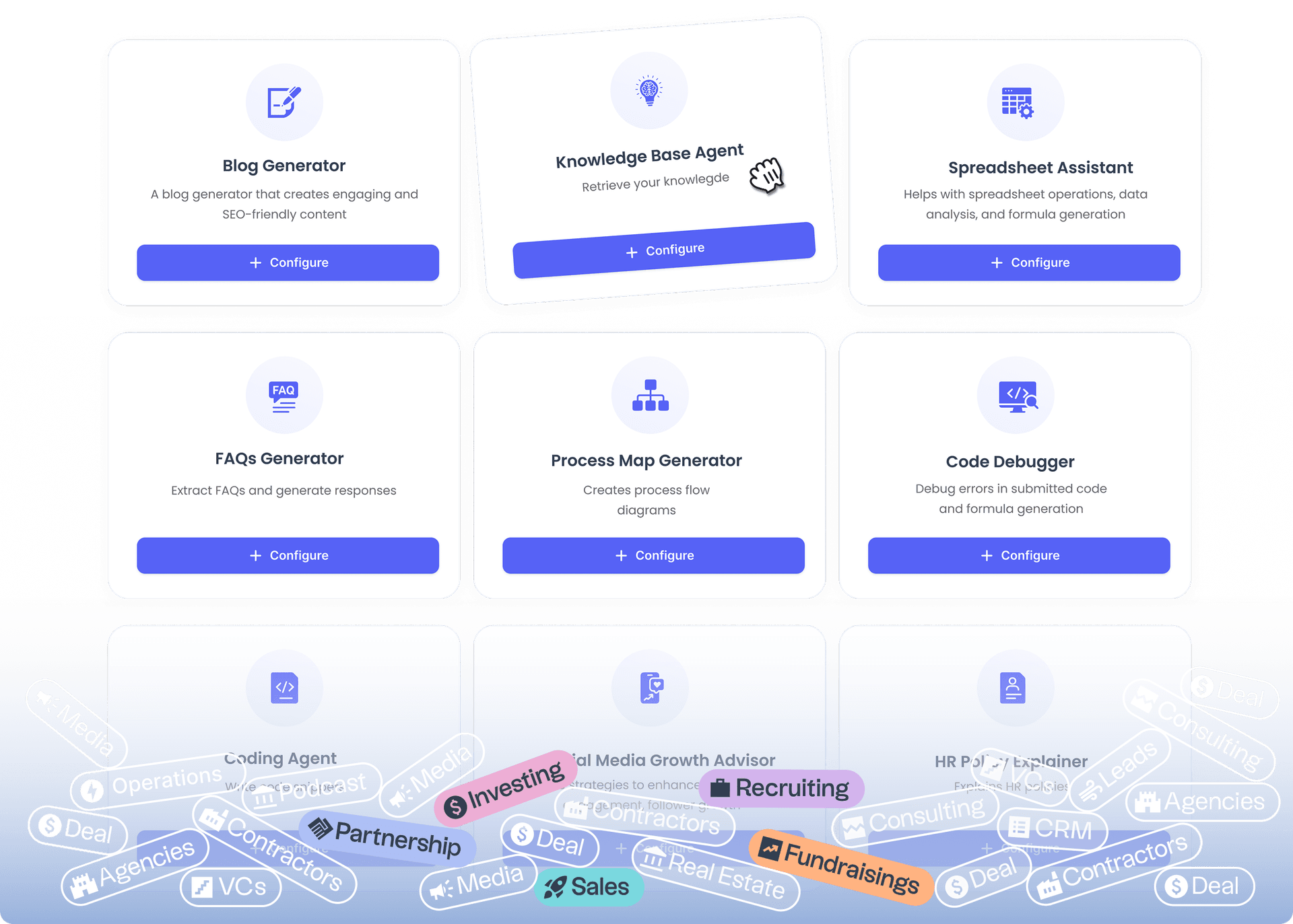 Explore and share AI agents across your organisation 
